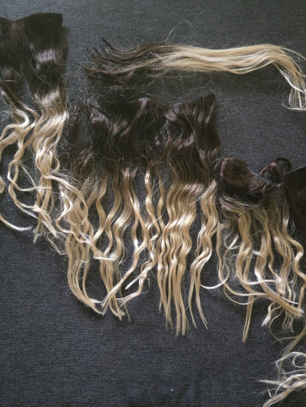 Human Hair Wefts, Ombre